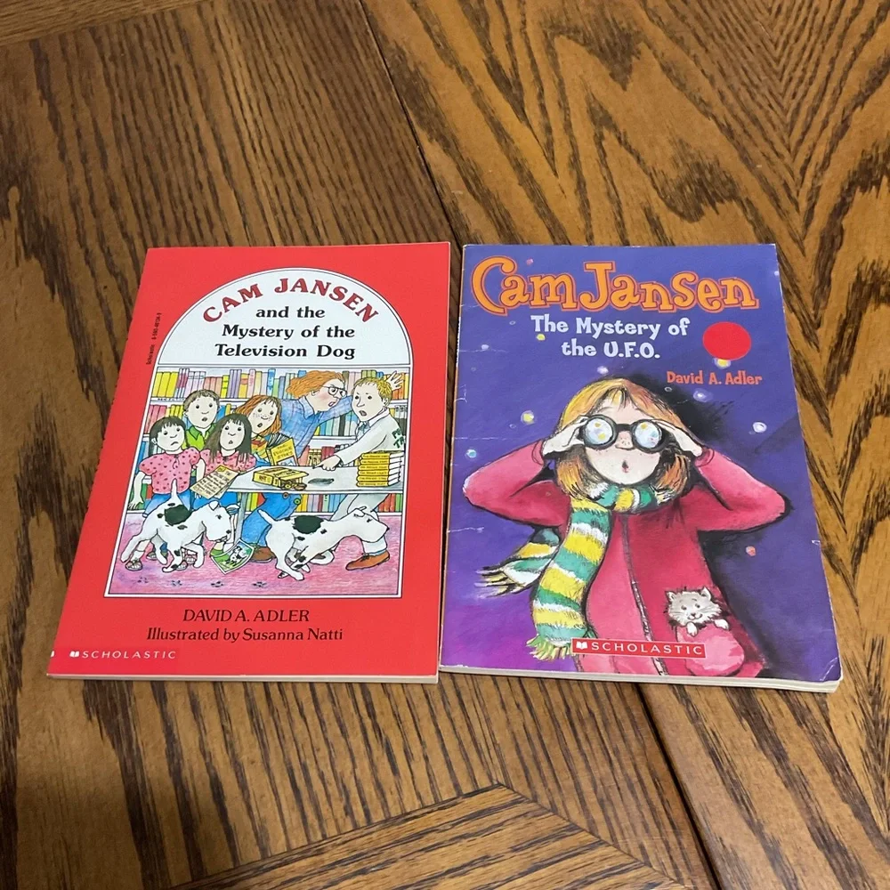 3 Scooby-Doo, 2 Cam Jansen & Bunnicula Mystery Books 📚 Set